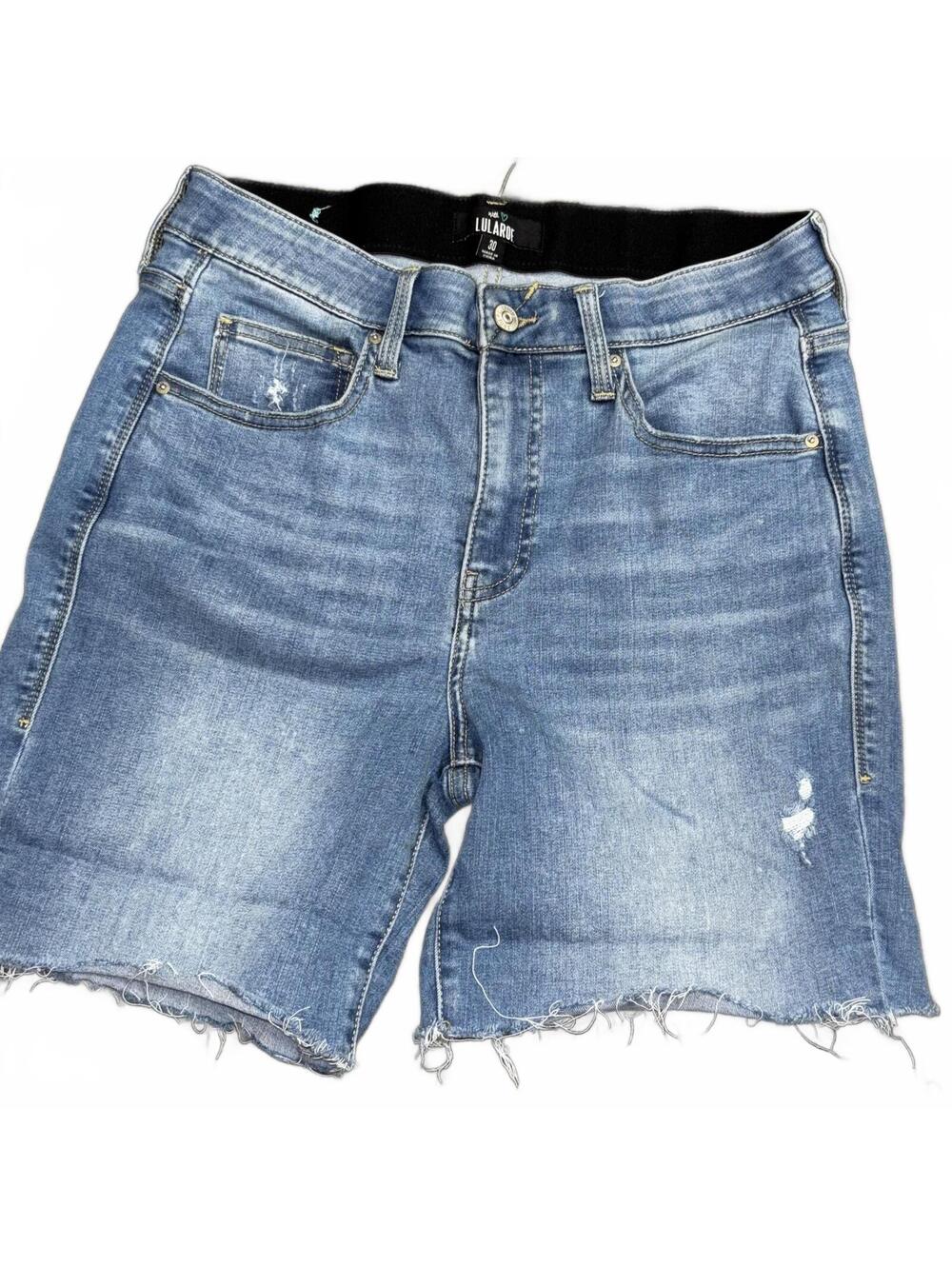 Lularoe Denim Jean Shorts, sz 30
